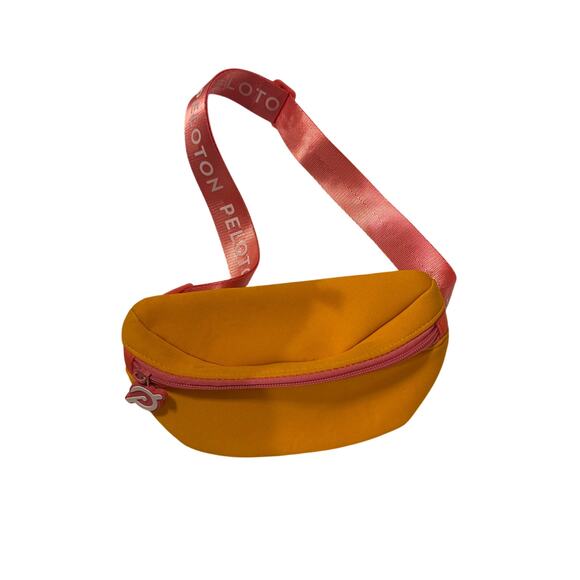 peloton pink and orange cross body/fanny pack - Picture 1 of 4